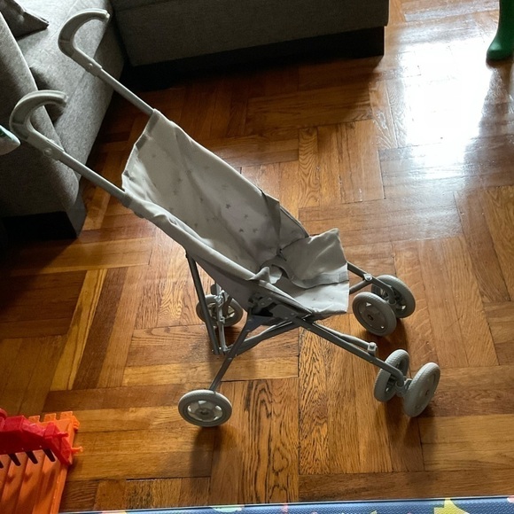 POTTERY Barn Kids Umbrella Doll Stroller Boy Girl Toy Learning Montessori - Picture 3 of 8